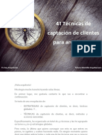 41 Técnicas de Captación de Clientes para Arquitectos R PDF