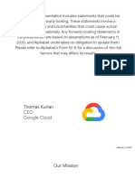 Goldman Sachs Keynote Google Cloud Thomas Kurian 021120