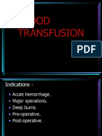 blood transfusion