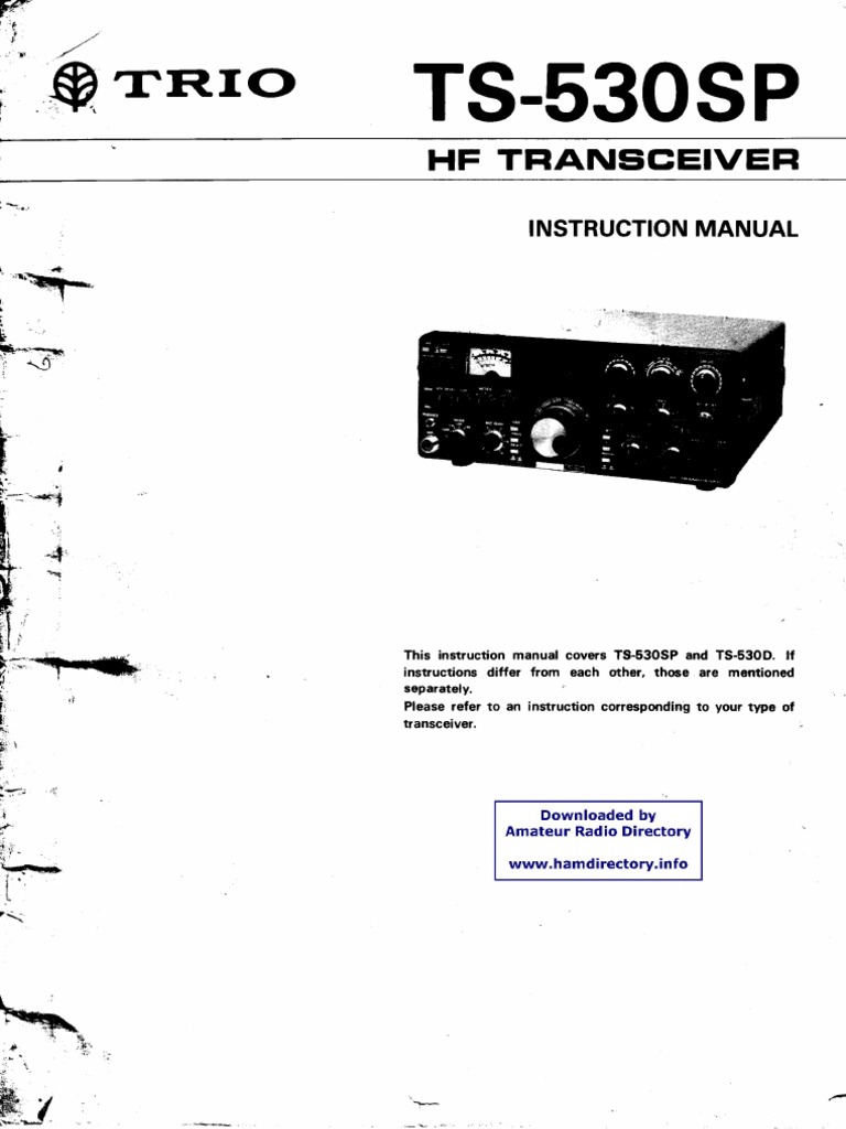 TS530S User PDF
