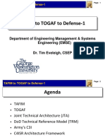 Emse 6840 Lecture 4 Tafim Togaf Defense-1 (Apr 2019)