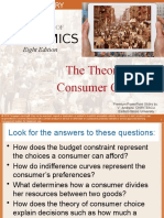 Economics: The Theory of Consumer Choice