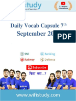 Daily Vocab Capsule 7: September 2018