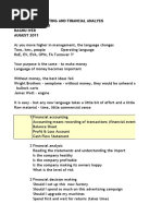 FA Batch 2 Aug 2011 Raghu Iyer Notes