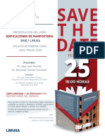 2020 Febrero 25 Presentacion Libro Edificaciones Mamposteria Palacio Mineria CDMX PDF