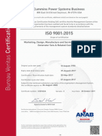 Cummins Power Systems - ANAB - Certificate - 28oct2019