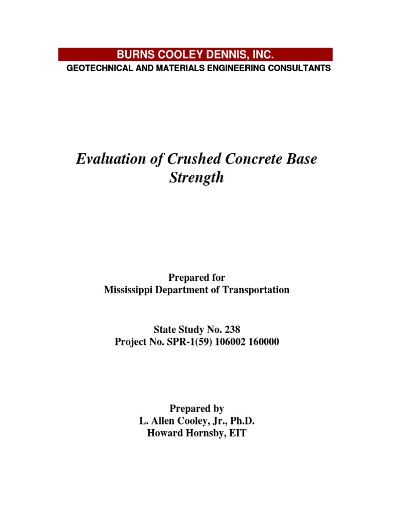 Base Course5 | PDF | Road Surface | Concrete