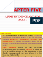 Chapter Five: Audit Evidence and Edp Audit