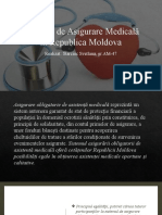 Sistemul de Asigurare Medicală În Republica Moldova