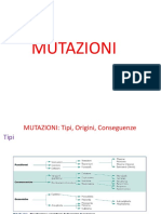 Mutazioni