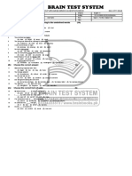 Brain Test System Document Title