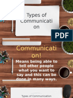 Typesofcommunication