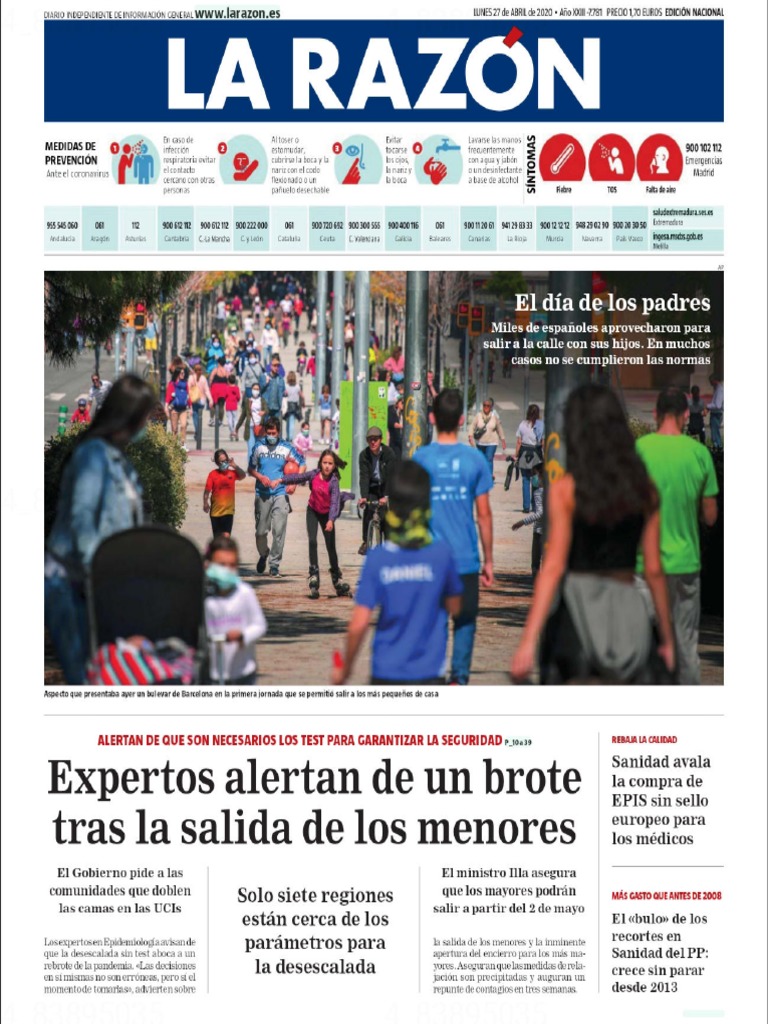 La Razon 27 04 Tomas01