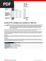 IL230x-B110 Fieldbus Box Modules For EtherCAT