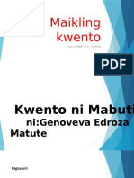 Kwento Ni Mabuti