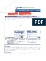 Budget Planner 1 - 2 - 3: Start A Quick Budget Start A Budget by Month