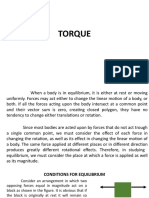 TORQUE EQUILIBRIUM