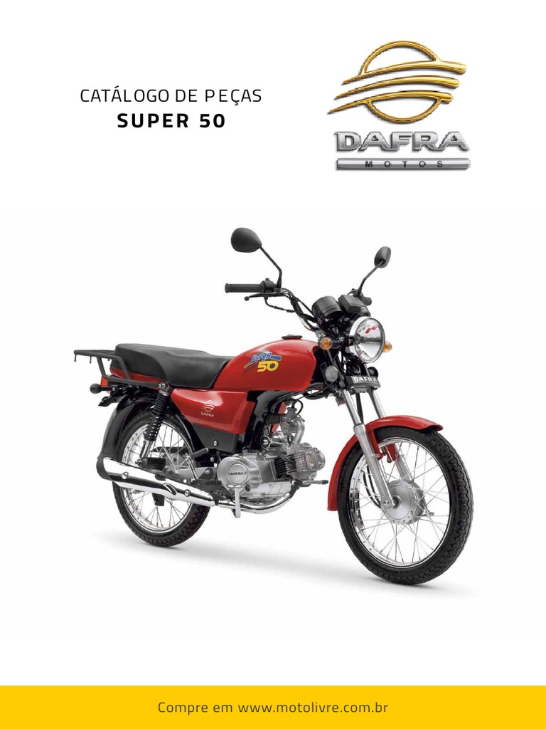 Dafra Super (50cc) - Preco, Ficha Tecnica, Consumo, Fotos e Video