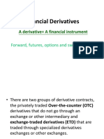 Financial Derivatives: A Derivative A Financial Instrument