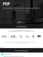 Business Expense Management: Invented