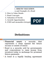 Financial Assets Valuation