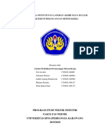 Sistematika Penyusunan Laporan Akhir Mata Kuliah Praktikum Perancangan Sistem Kerja 2