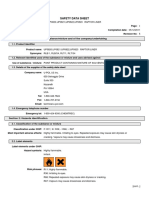 Safety Data Sheet: Section 1: Identification of The Substance/mixture and of The Company/undertaking