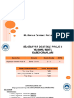 Bilgisayar Destekli Proje II I.sunu - Temel Kavramlar Ve Giris PDF