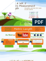 metric measurement length