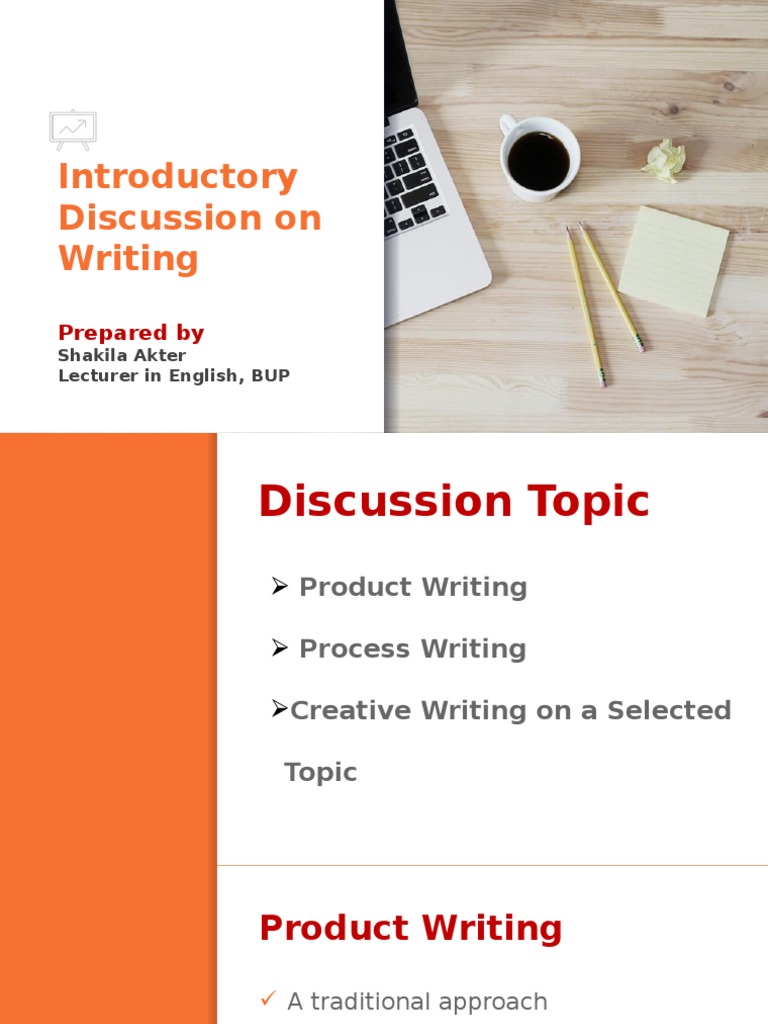Introductory Discussion On Writing: Prepared by | PDF | Brainstorming ...