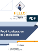 Food adulteration in BD