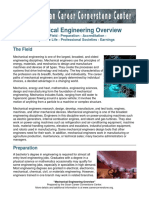 Mechanical Engineering Overview: The Field