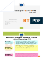 Better Training for Safer Food Initiative