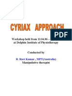 Cyriax Handout