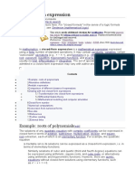 Closed-Form Expression: Example: Roots of Polynomials