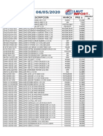 Lista de Precios Laut Import Ca Al 06-05-2020