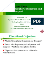 Lecture 3 - Air Pollution Transport and Effects