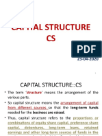 Capital Structure CS