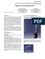 FEM Analysis of Landing Gear Strut PDF