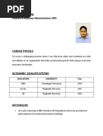 Manisha Bharti Resume 1