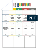 Year 2 Schedule For Binder PDF