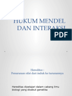 HUKUM MENDEL