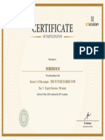 Certificate: Sky Ampus