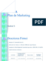 Plan Marketing - SC Automobile Dacia SA.ppt