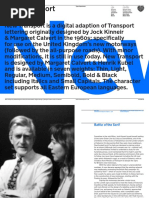 NewTransport Specimen