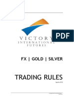 FX - Gold - Silver: Trading Rules