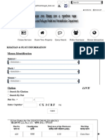 Mouza Identification: Khatian & Plot Information