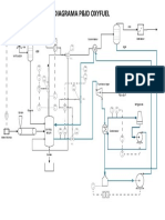 Diagrama P&ID Oxyfuel