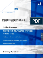 Threat Hunting Hypothesis