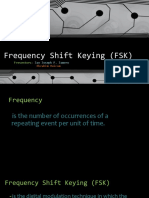 Frequency Shift Keying (FSK) : Jan Joseph P. Jamero